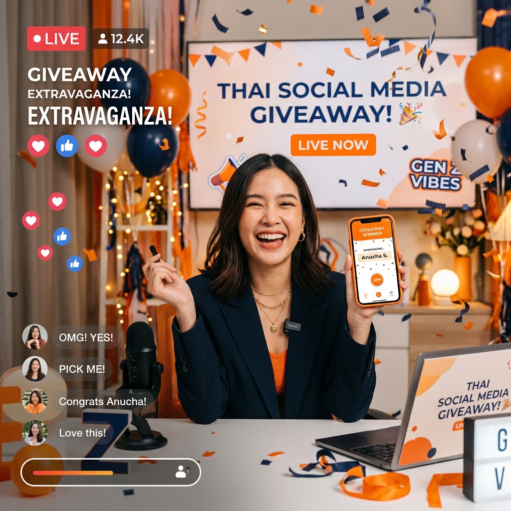 สุ่มรายชื่อผู้โชคดียังไงให้โปร่งใส ไม่โดนด่า และ Live ได้ทุกแพลตฟอร์ม! (2026)
